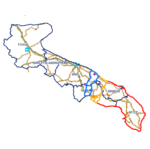 5 mappa puglia